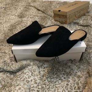 A New Day Velma Black Slip On Loafers Size 7